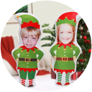 Almofada de Natal - Personalize com o rostinho do seu pequeno!
