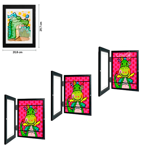 Quadro Guarda Lembranças - 3 Unidades! (Tamanho A4)