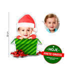 Almofada de Natal - Personalize com o rostinho do seu pequeno!