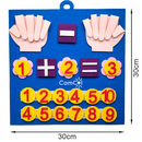 Estudando os Números de Feltro - Brinque e Aprenda!