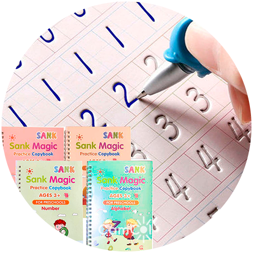 Caderno de Caligrafia Montessori - Pratique, Aprende e Brinque!