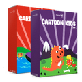 Cartoon Kids 2 em 1 - Pinte e Cola!