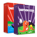Cartoon Kids 2 em 1 - Pinte e Cola!