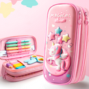 Estojo 3D de Unicórnio - O Estojo Encantado!