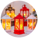 Luminárias Natalinas - Decoração perfeita pro Natal!