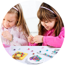 Pulseira de Berloques Infantil - Personalize sua Pulseira com 60 Peças